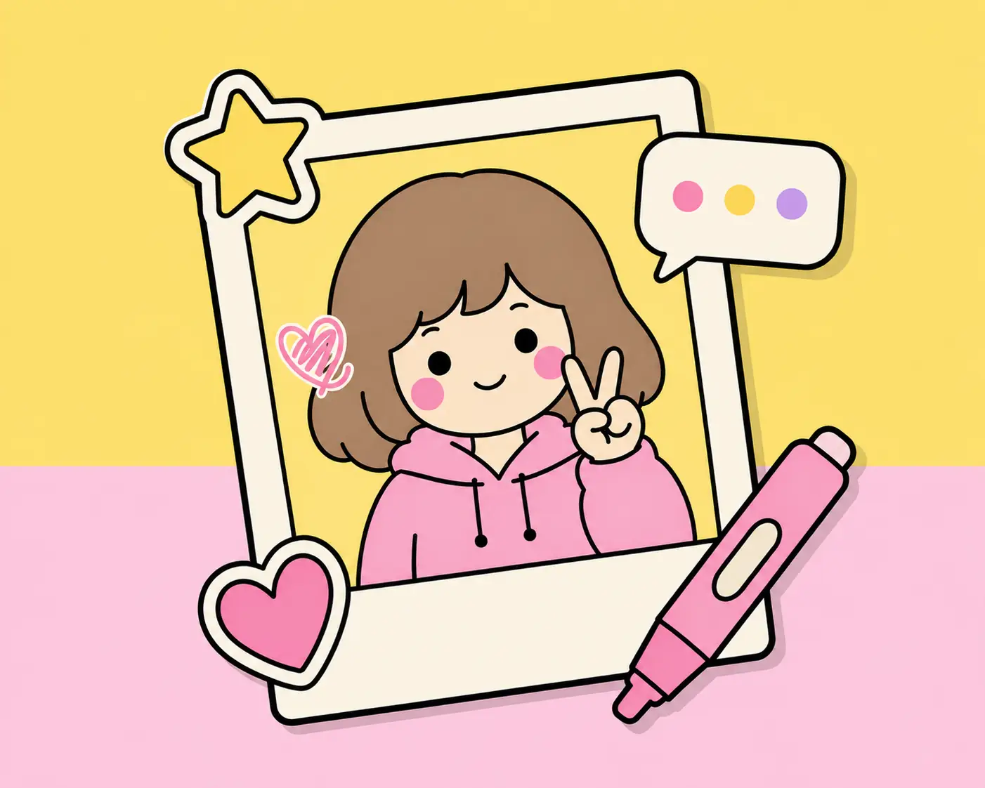 Cute Photo Editor – add cute stickers, text and drawings